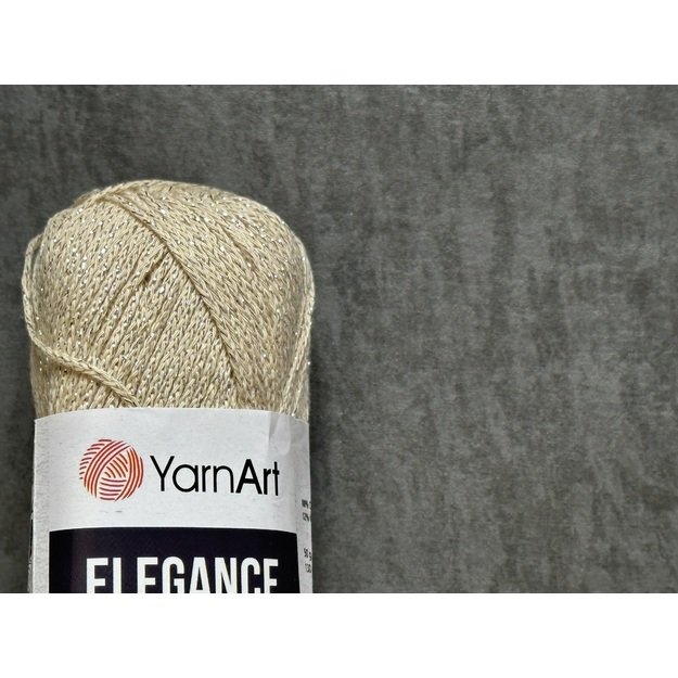 ELEGANCE YarnArt- 88% Cotton, 12% Metallic, 50gr/ 130m, Nr 119