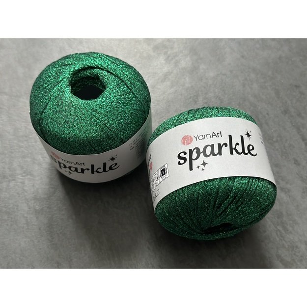 SPARKLE- 60% Metallic polyester, 40% polyamide, 25gr/ 160 m, Nr 1333