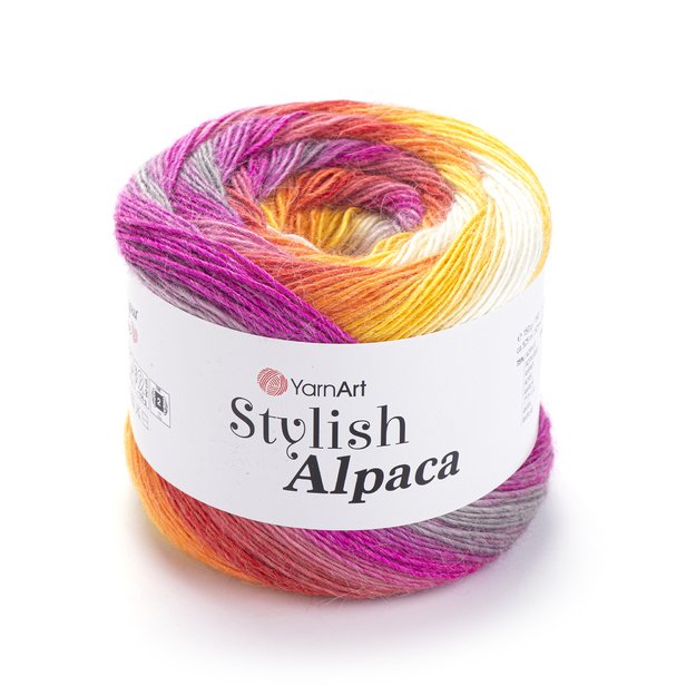 STYLISH ALPACA- 25% Alpaca, 75% Acrylic, 150 gr / 525 m, Nr 7719