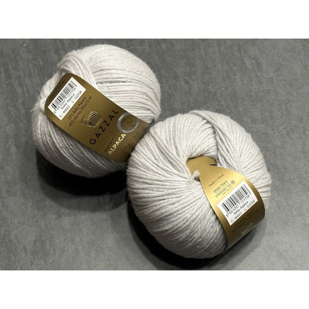 BABY ALPACA Gazzal- 45% Superwash Merino fine, 55% Baby alpaca, 50gr/ 160, Nr 46021