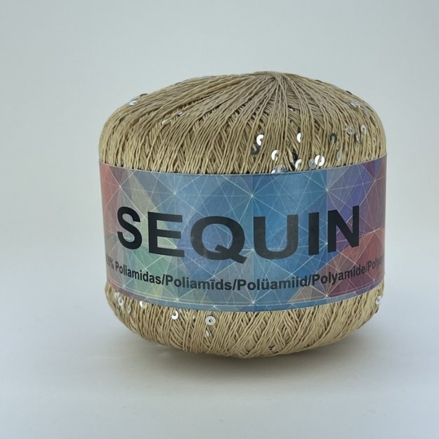 SEQUIN- 75/25% Polyamide, Payette, 50gr/ 500m, Nr 885
