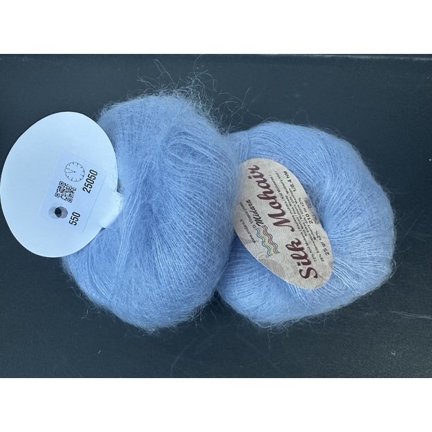 SILK MOHAIR- 72% Kid Mohair, 28% Mulberry Silk, 25gr/ 210m, Nr 550