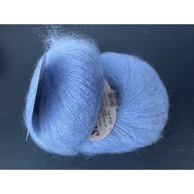 SILK MOHAIR- 72% Kid Mohair, 28% Mulberry Silk, 25gr/ 210m, Nr 550 3