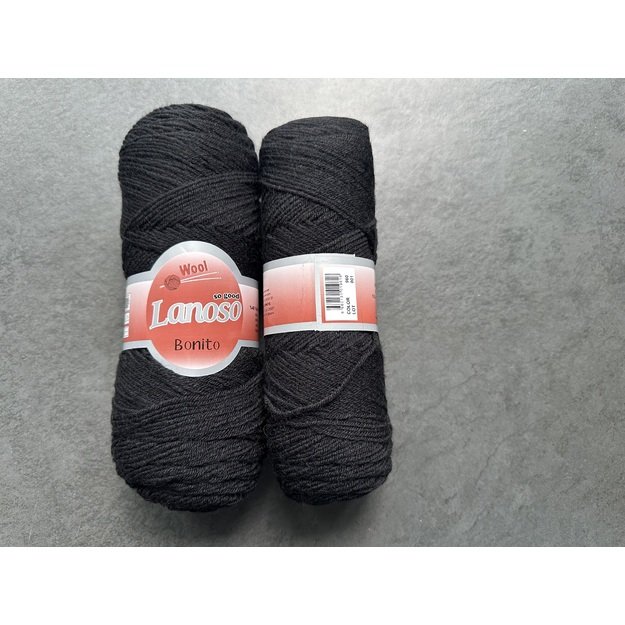 BONITO lanoso- 49% wool, 51% acrylic, 100gr/ 300m, Nr 960 1
