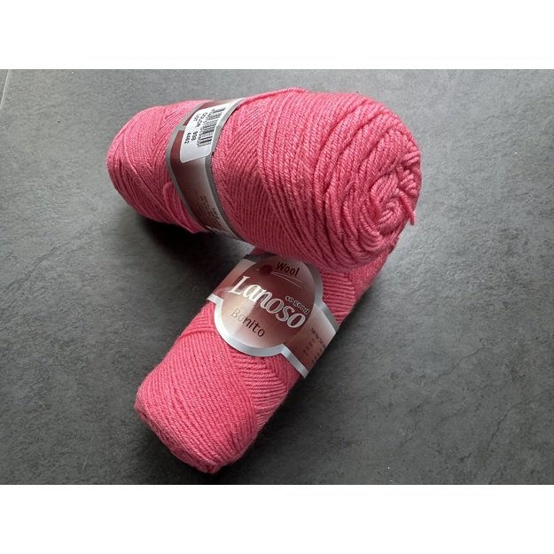 BONITO lanoso- 49% wool, 51% acrylic, 100gr/ 300m, Nr 938 2