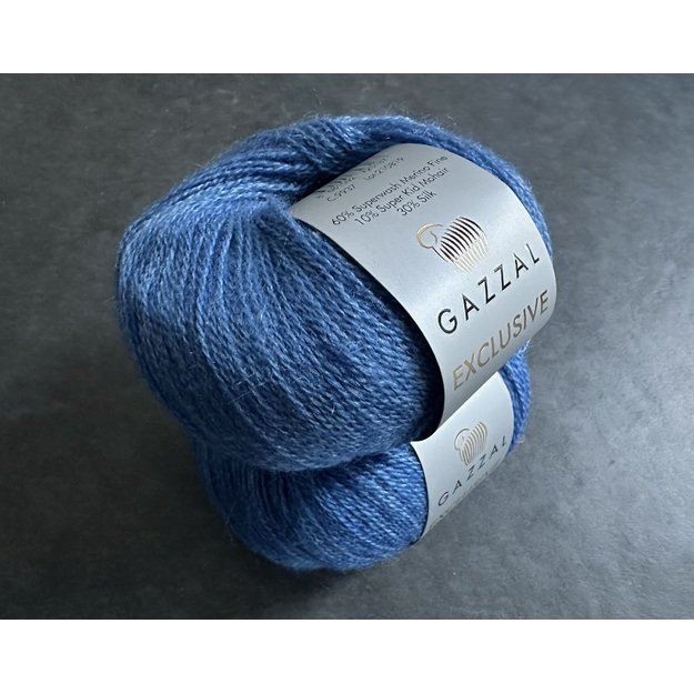 EXCLUSIVE Gazzal- 60% superwash merino fine, 10% super kid mohair, 30% mulberry silk, 25gr/ 200m, Nr 9937 2