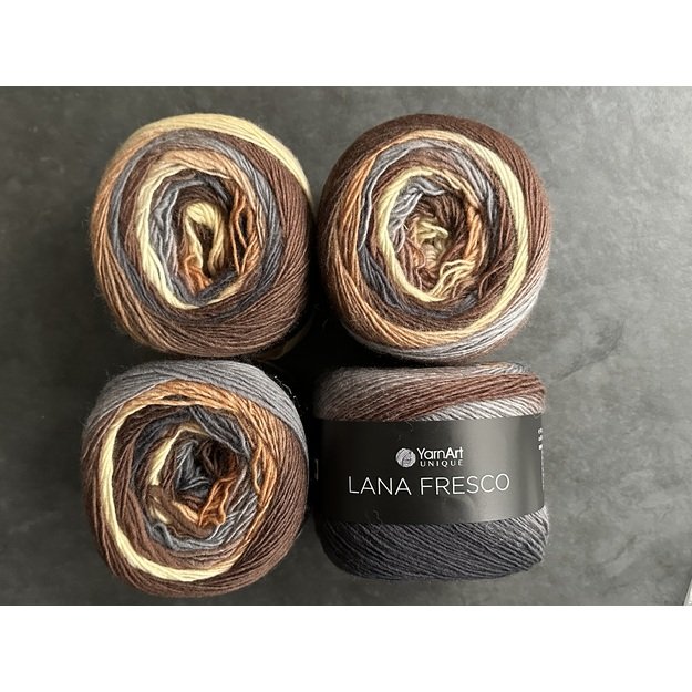 LANA FRESCO- 100% wool, 100gr/ 380m, Nr 8114 3