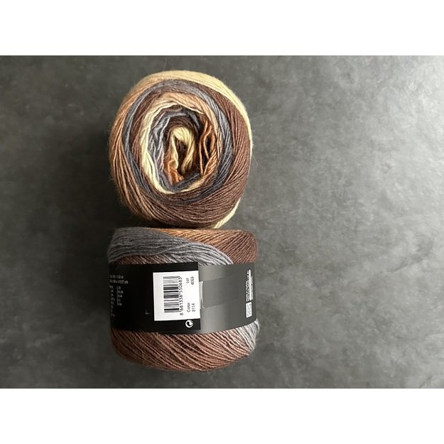 LANA FRESCO- 100% wool, 100gr/ 380m, Nr 8114