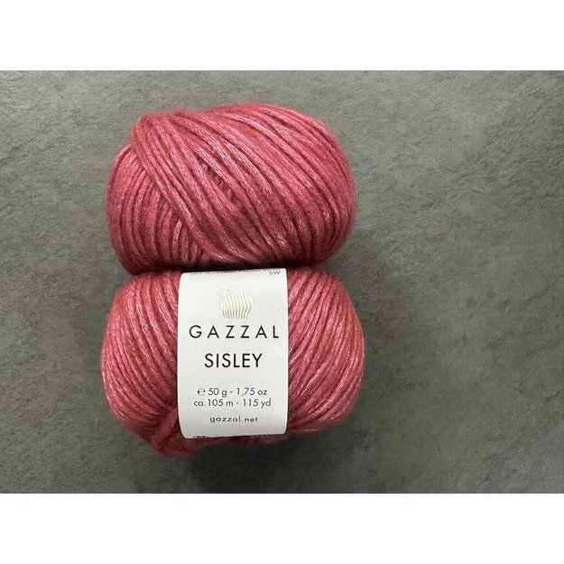 SISLEY- 58% Australijos merino vilna, 42% viskozė, 50 g./ 105 m, Nr 5729 1