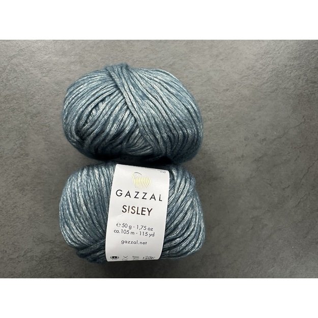 SISLEY - 58% Australian merino wool, 42% viscose, 50 g / 105 m, No. 5722 1