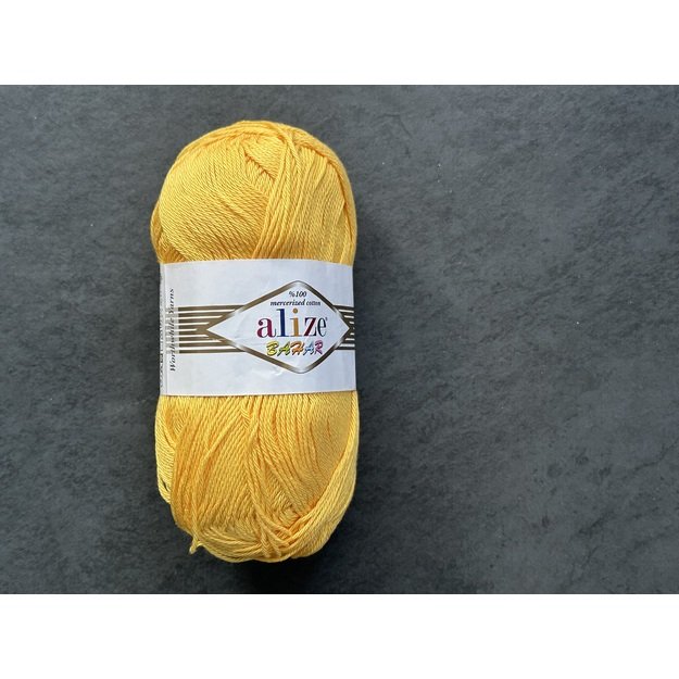 BAHAR Alize- 100% Cotton Mercerized (merserizuota medvilnė), 100gr/ 260m, Nr 216 1