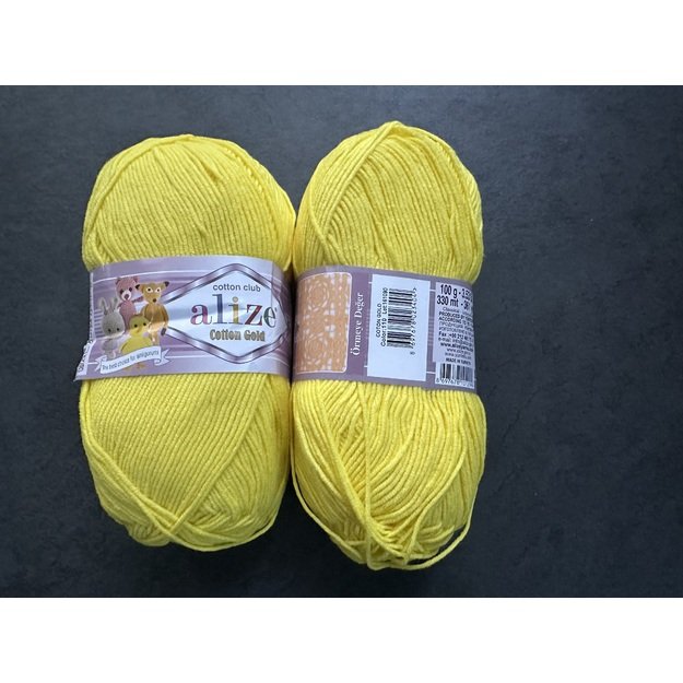 COTTON GOLD Alize- 55% Cotton, 45% Acrylic, 100gr/ 330m, Nr 110 2