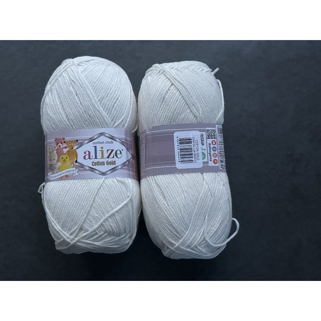 COTTON GOLD Alize- 55% Cotton, 45% Acrylic, 100gr/ 330m, Nr 62 1