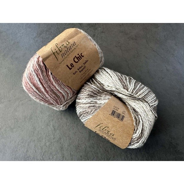 LE CHIC-36% Merino superwash, 28% Cotton, 18% Linen, 18% Bamboo, 50 gr/ 120 m, Nr 15-203 1