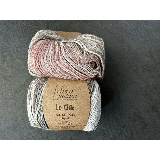 LE CHIC-36% Merino superwash, 28% Cotton, 18% Linen, 18% Bamboo, 50 gr/ 120 m, Nr 15-203