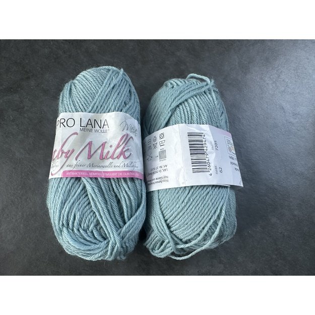 BABY MILK Pro Lana- 70% wolle, 30% polylactid, 25 gr/ 100m, Nr 62