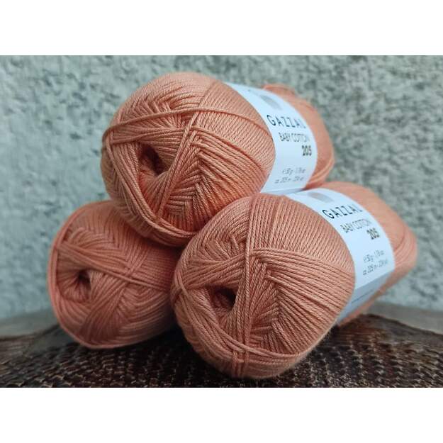 BABY COTTON 205 Gazzal- 50% cotton, 50% acrylic, 50 gr/ 205m, Nr 503