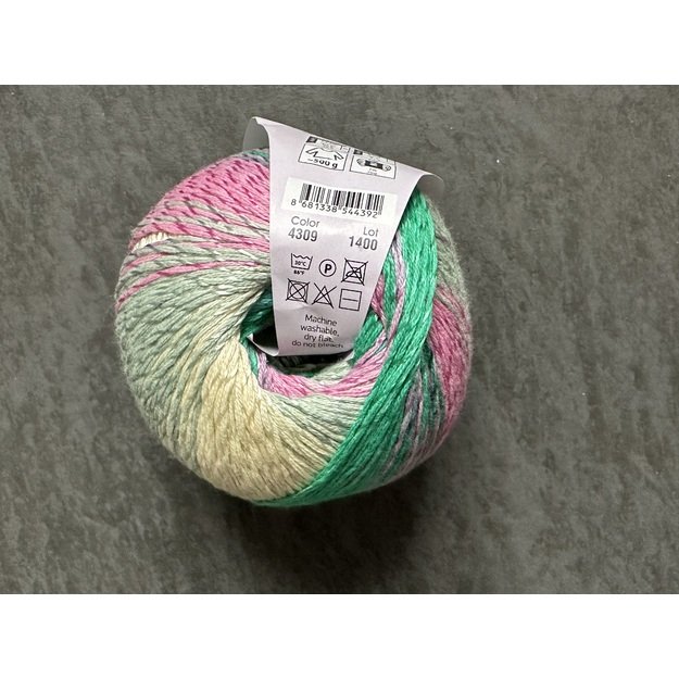 SUMMER DREAM YarnArt, 70%- medvilnė, 30%- viskozė,100 gr/ 350m, Nr 4309