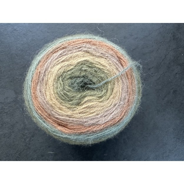 ANGORA LUKS Color Nako- 5% moher, 15% wool, 80% premium akrilik, 150 gr/ 810m, Nr 81912