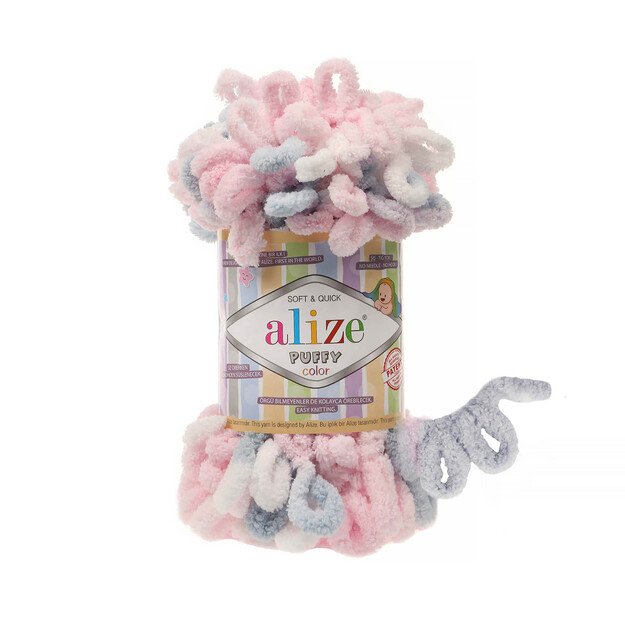 PUFFY COLOR- 100% Micropolyester, 100 gr/ 9m, Nr 5864
