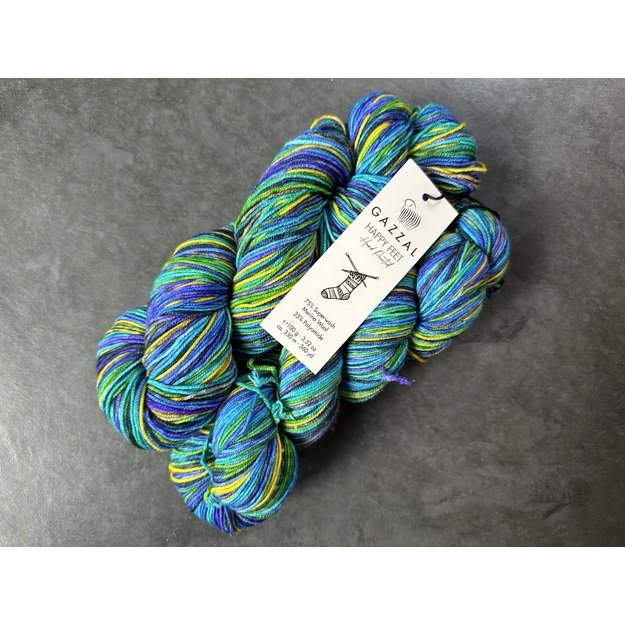 HAPPY FEET Gazzal- 75% Superwash Merino Wool, 25% Polyamide, 100gr/ 330m, Nr 3251