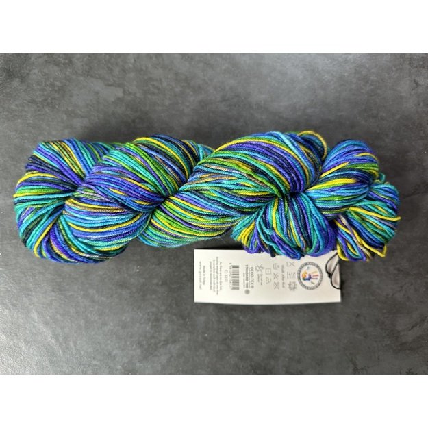 HAPPY FEET Gazzal- 75% Superwash Merino Wool, 25% Polyamide, 100gr/ 330m, Nr 3251