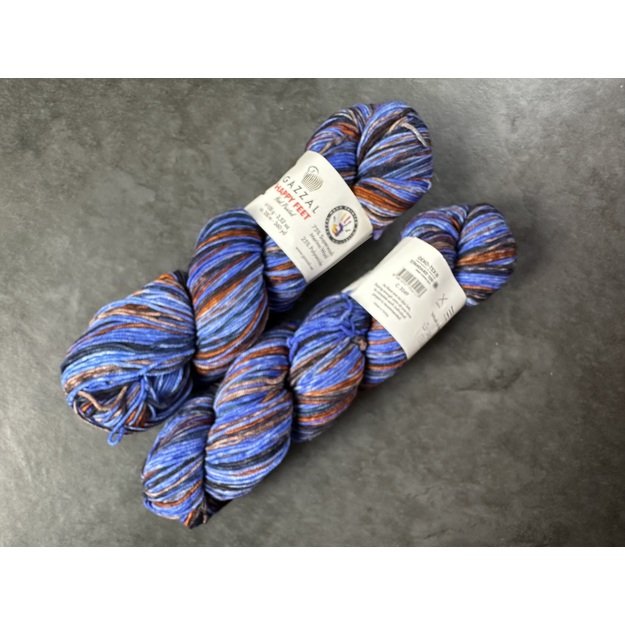 HAPPY FEET Gazzal- 75% Superwash Merino Wool, 25% Polyamide, 100gr/ 330m, Nr 3249