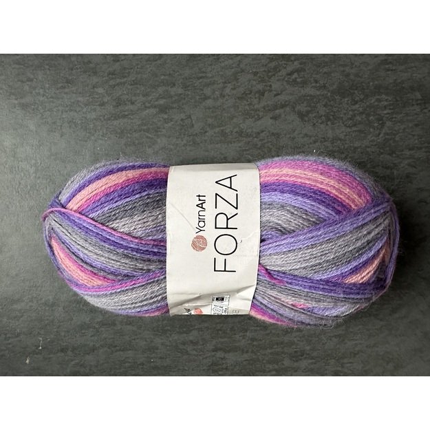 FORZA YarnArt- 75% wool, 25% poliamide, 100gr/ 420m, Nr 2501