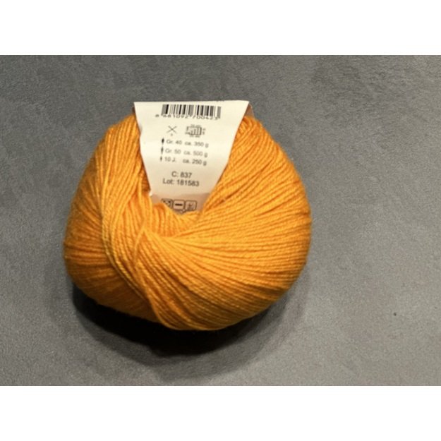 BABY WOOL Gazzal- 40% acrylic, 20% cashmere PA, 40% lana merino, 50gr/ 175m, Nr 837