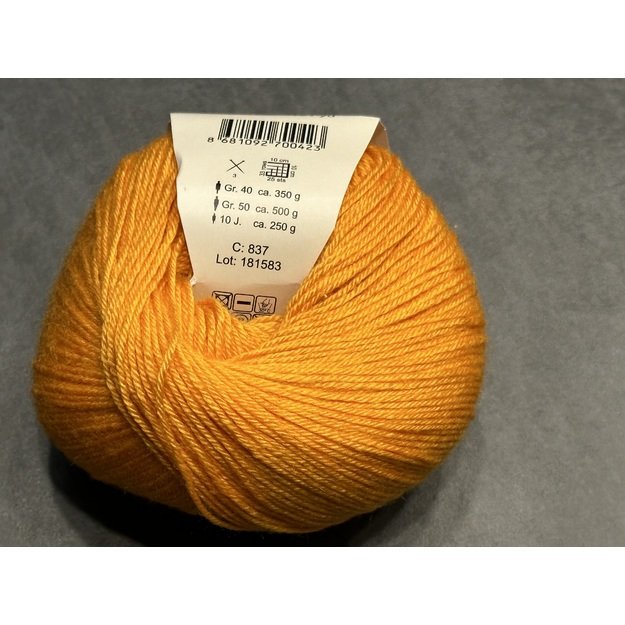 BABY WOOL Gazzal- 40% acrylic, 20% cashmere PA, 40% lana merino, 50gr/ 175m, Nr 837