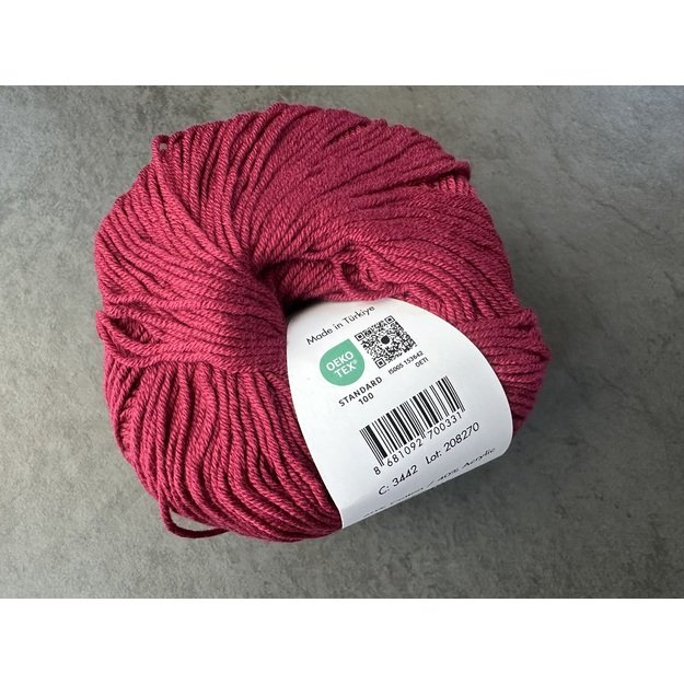 BABY COTTON Gazzal- 60% cotton, 40% acrylic, 50gr/ 165m, Nr 3442 2