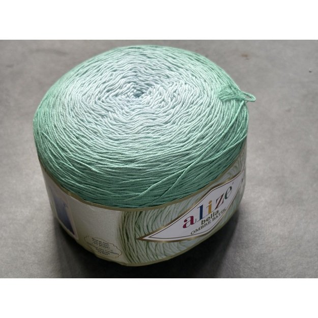 BELLA OMBRE BATIK Alize- 100% cotton, 250gr/ 900m, Nr 7408
