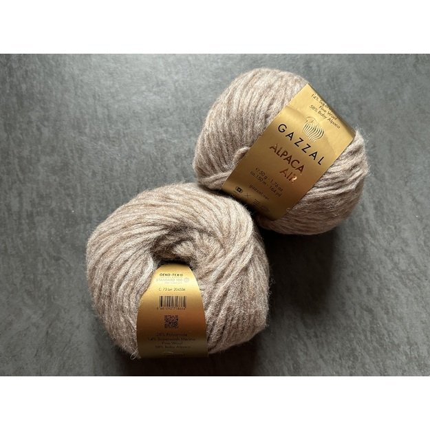 ALPACA AIR Gazzal- 28% polyamide, 14% Superwash Merino, 58% baby alpaca, 50gr/ 150m, Nr 73
