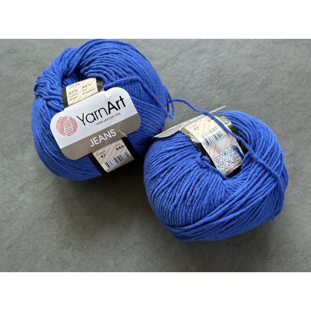 JEANS YarnArt- 55% cotton, 45% PAC, 50gr/ 160m, Nr 47