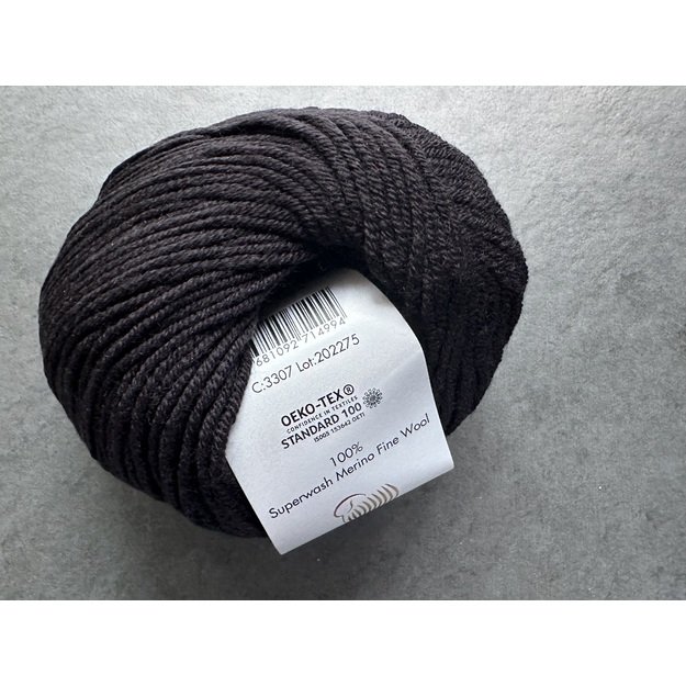 WOOL 115 Gazzal- 100% superwash merino fine wool, 50gr/ 115m, Nr. 3307