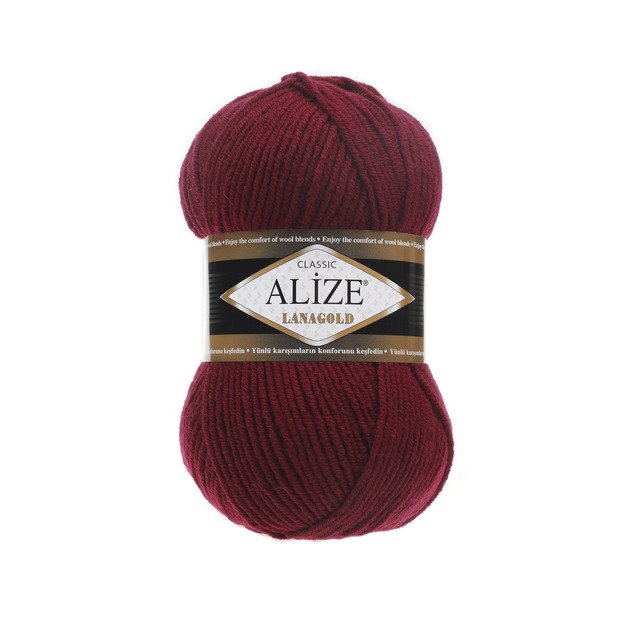 LANAGOLD classic Alize- 51% acrylic, 49% wool, 100gr/ 240m, Nr 57