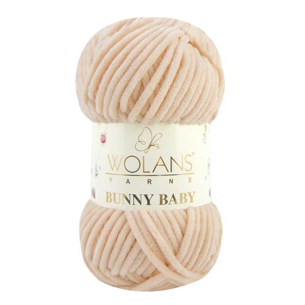 WOLANS BUNNY BABY-100% super-soft polyester, 100 gr/ 120 m, Nr 42