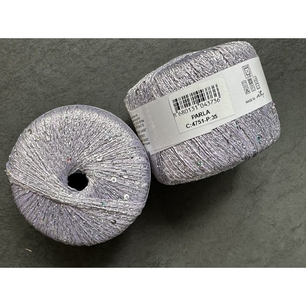 PARLA Lanoso - 75 % Glitter Yarn, 25% Payette Sim , 217 m / 25 Gr, Nr 4751