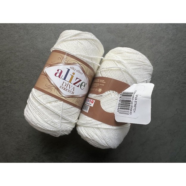 DIVA STRETCH Alize- 92% Microfiber Acrylic , 8% Pbt Elastic 100 gr/ 400m. Nr 450