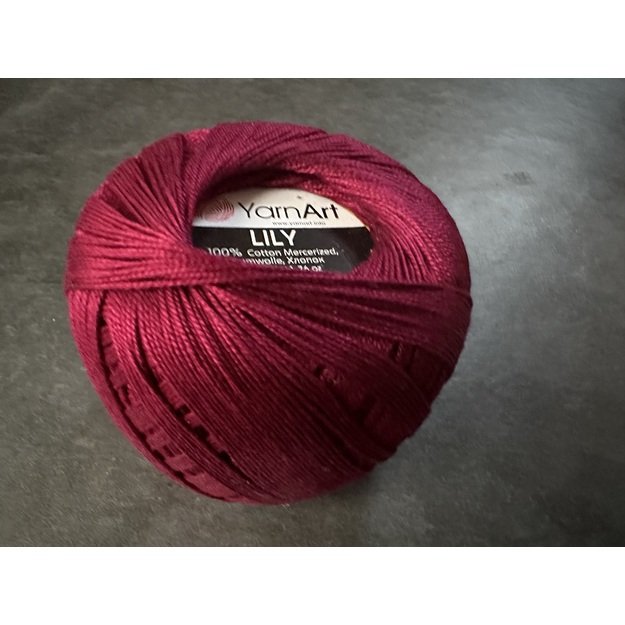 LILY- 100% Cotton Mercerized, 50gr/ 225m, Nr 112