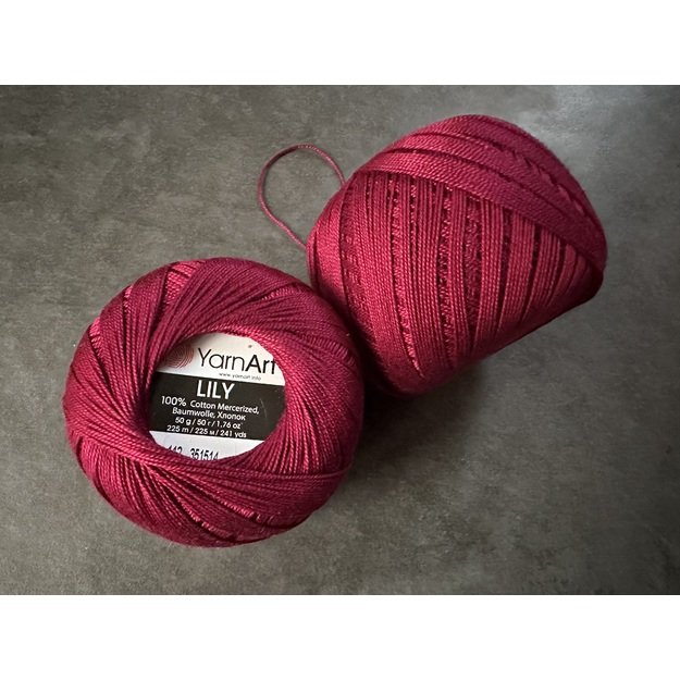 LILY- 100% Cotton Mercerized, 50gr/ 225m, Nr 112