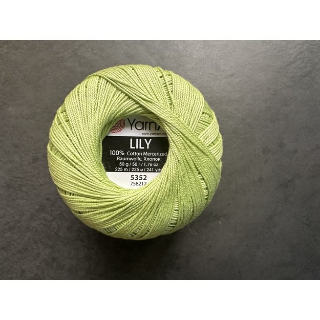 LILY- 100% Cotton Mercerized, 50gr/ 225m, Nr 5352