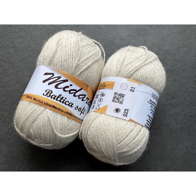 BALTICA SOFT- 100% merino wool, 50gr/ 250m, Nr 025