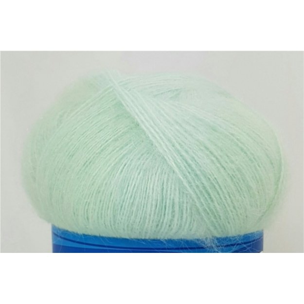 Angora2- 50% Mohair (moheris), 30% Acrylic ( akrilanas), 20% Virgin wool (jauna vilna), 100gr/ 750m, Nr 405