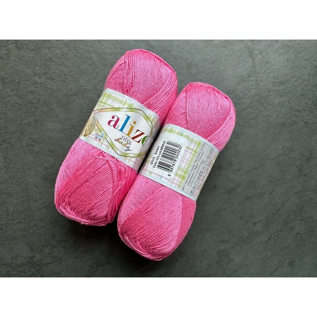 DIVA BABY Alize- 100% microfiber acrylic, 100gr/ 350m, Nr 121