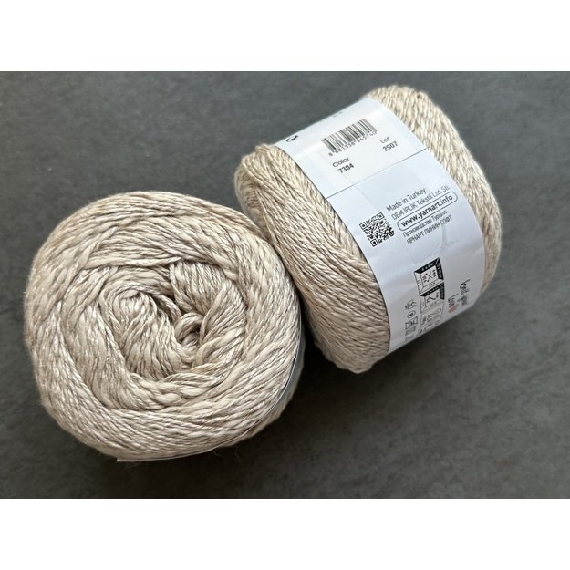 LINEN SOFT YarnArt- 30% Linen, 36% viscose, 34% cotton, 100gr/ 272m, Nr 7304