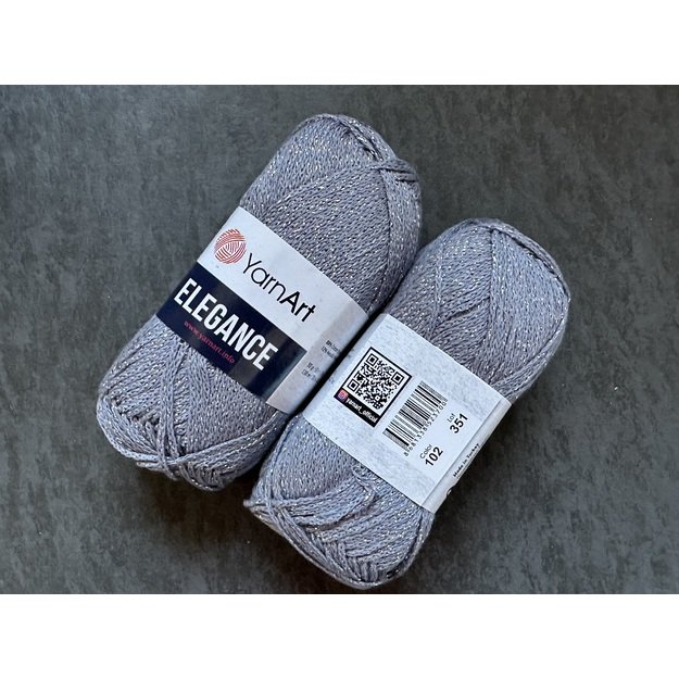 ELEGANCE YarnArt- 88% Cotton, 12% Metallic, 50gr/ 130m, Nr 102