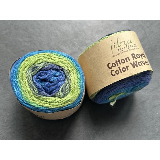 COTTON ROYAL COLOR WAVES FN- 100% Cotton, 100gr/ 210m, Nr 22-10