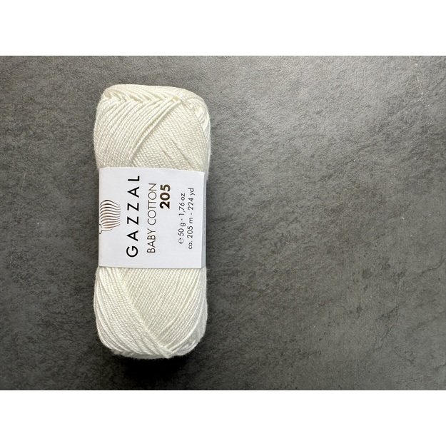 BABY COTTON 205 Gazzal- 50% cotton, 50% acrylic, 50 gr/ 205m, Nr 531