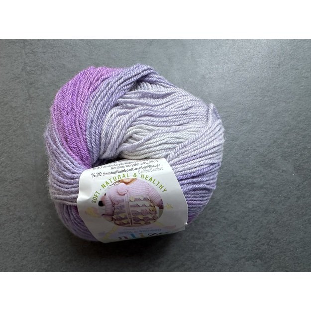 BABY WOOL Alize- 40% Wool, 40% Acrylic, 20% Bamboo, 50gr/ 175m, Nr 2167